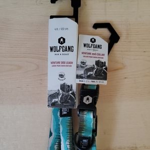 New Wolfgang dog Collar and Leash set